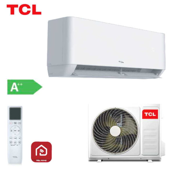 TCL  Aire acondicionado Split 1 x 1  Inverter, Bomba de calor