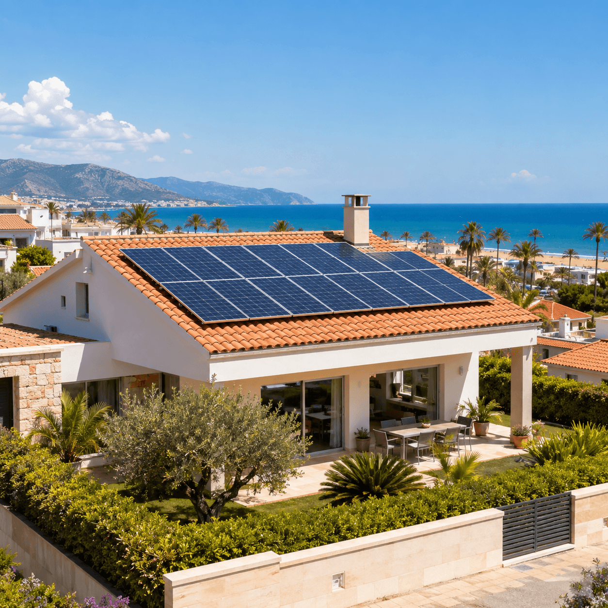 Placas solares en Gandía: cómo afecta el clima costero a la instalación