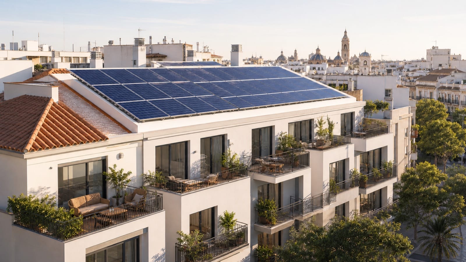 Autoconsumo colectivo en 2026: cómo compartir placas solares entre varios vecinos