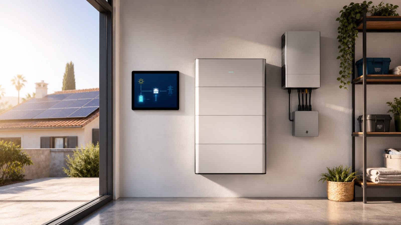 Batería física o batería virtual: ¿qué opción conviene para tus placas solares?